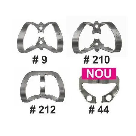 Crampons de digue "à ailettes"