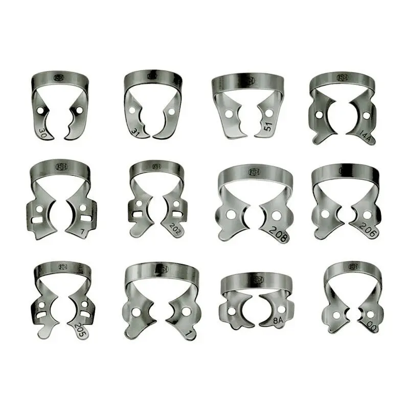Molar/premolar dam clamps Molar/premolar dam clamps