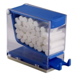 Dispenser pentru rulouri de vata