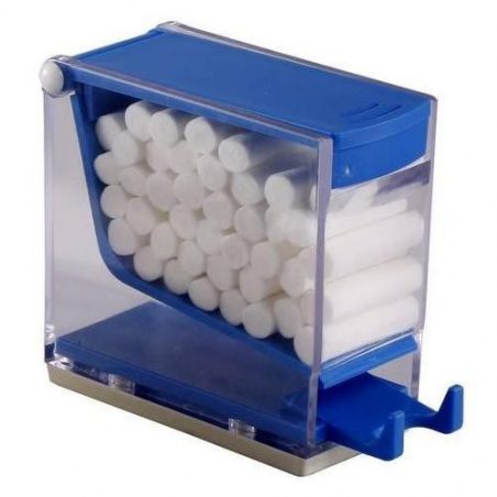 Dispenser pentru rulouri de vata