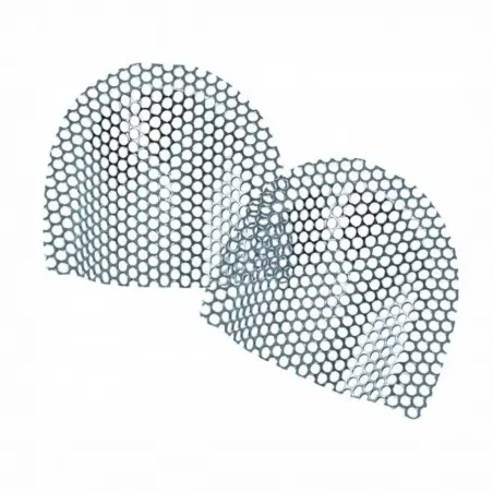 Mailles dentaires argentées 1