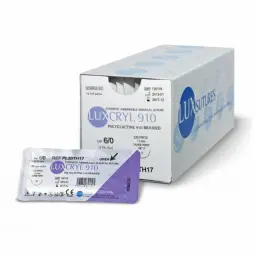 Suture avec aiguille LUXCRYL 910
