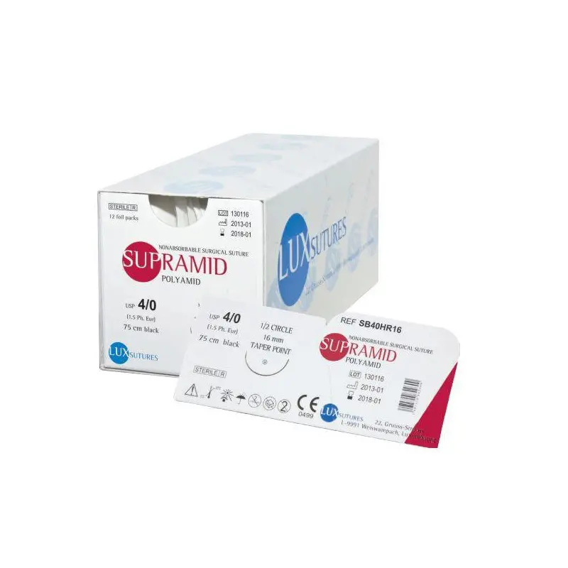 Sutures LUX SUPRAMID avec aiguille Sutures LUX SUPRAMID avec aiguille
