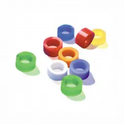 Silicone rings for instrument colour-coding
