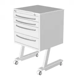 Astra ALIUS C3A mobile table with 4 drawers