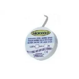 Bande en acier inoxydable Microdont rouleau