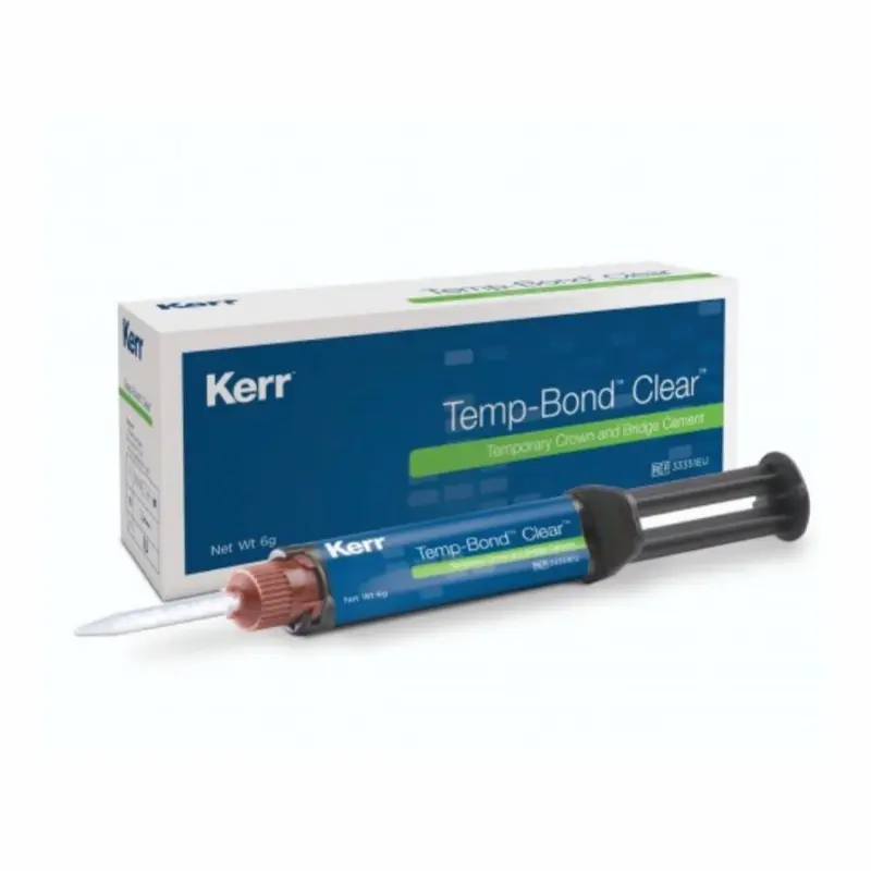 Temp Bond Clear seringue 6g Temp Bond Clear seringue 6g