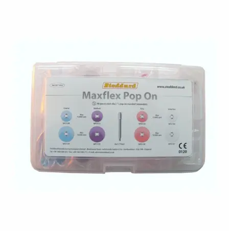 Discuri finisat Maxflex Set 240buc + mandrina Stoddard