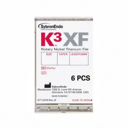 Aiguilles rotatives Ni-Ti K3XF Kerr Endo