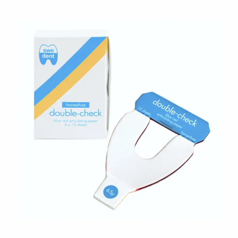 Papier à articuler en forme de fer à cheval, 12 feuilles