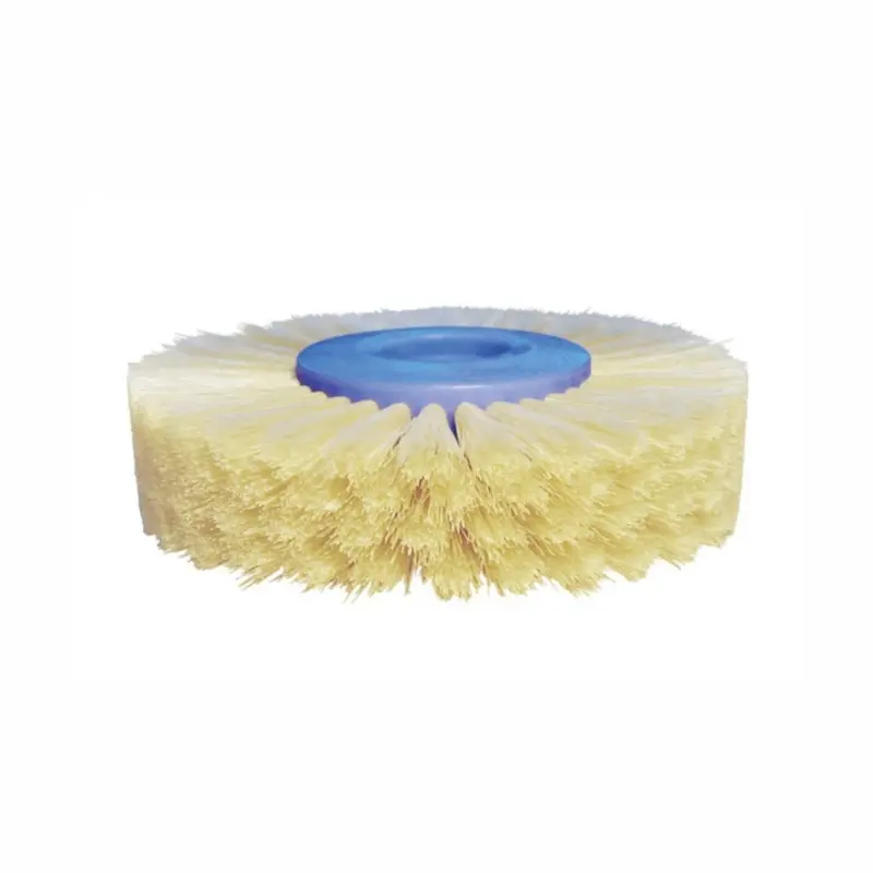 Brosse droite - poils blancs