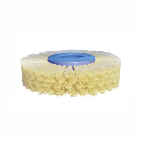 Brosse droite - poils blancs