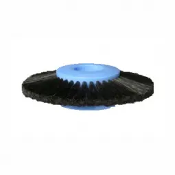Convergent brush black bristles