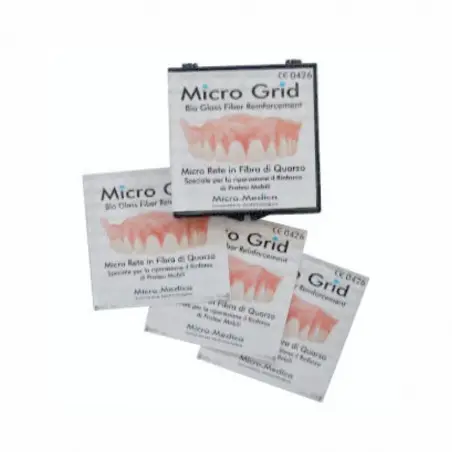 Grille Micro-Grid pour prothèses en fibre de verre - rose
