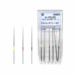 Aiguilles endo U-file Mani