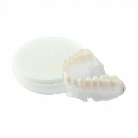 PMMA Clear X-Ray radio-opauqe disk 14mm