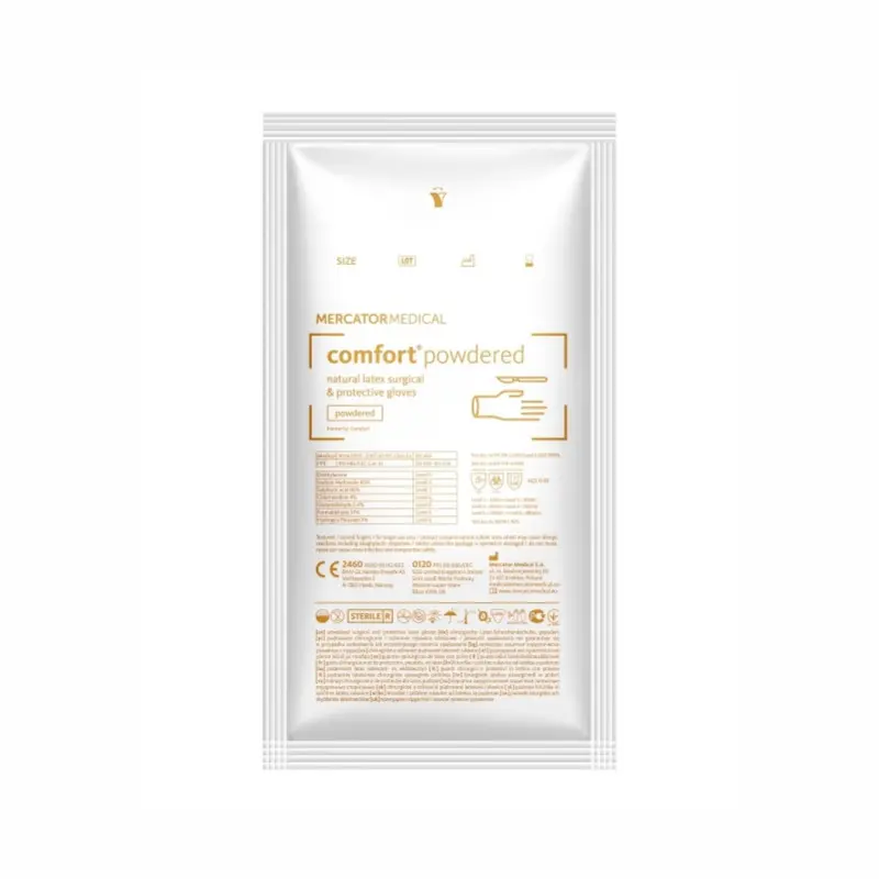 Manusi chirurgicale sterile pudrate Comfort