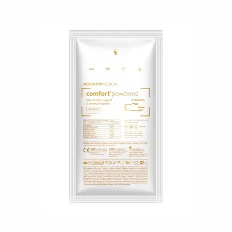 Manusi chirurgicale sterile pudrate Comfort