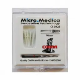 Pivots "Cobra Conic" en fibre de quartz - set 10 pivots + fraise