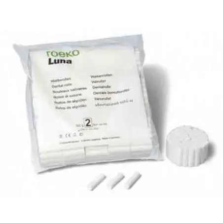 Rouleaux absorbants en coton Roeko Luna