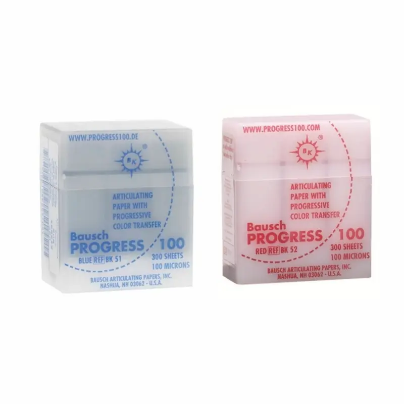 100µ BK51/Bk52 Articulating paper 300 strips 100µ BK51/Bk52 Articulating paper 300 strips