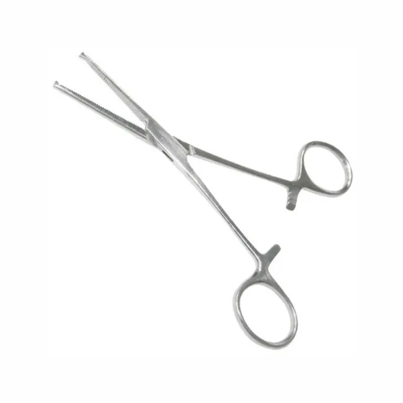 Pince Kocher 14 cm droite/courbée avec embout