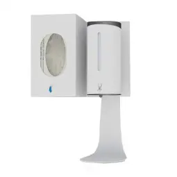 Distributeur en métal type A pour matériaux jetables