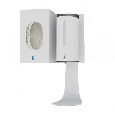 Distributeur en métal type A pour matériaux jetables