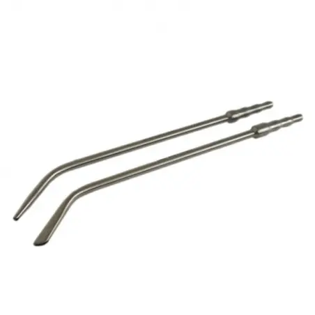 Tube d'aspiration chirurgicale en acier inoxydable DD-13/18/19