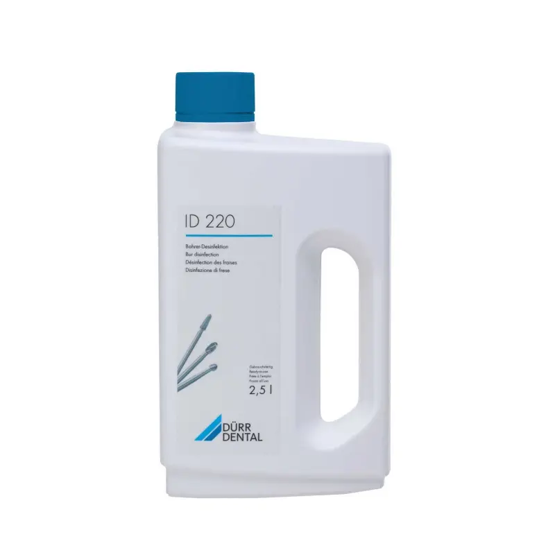 ID 220 Dezinfectant pentru freze, instrumente rotative 2,5l ID 220 Dezinfectant pentru freze, instrumente rotative 2,5l