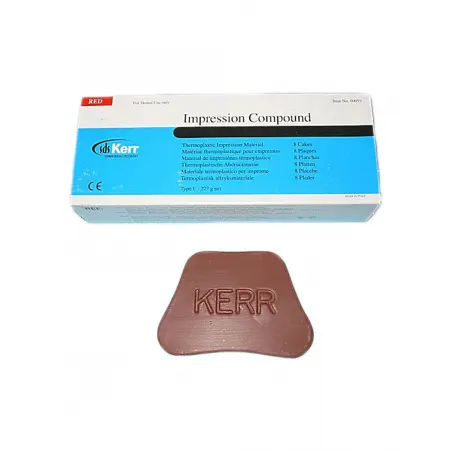 Impression Compound Cake Red Kerr