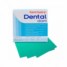 Diga latex folii verzi 5" X 5" medium