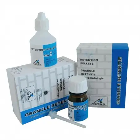 Perles rétention + adhésif