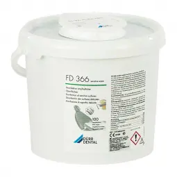 FD 366 Lingettes désinfectantes pour de surfaces sensibles boîte