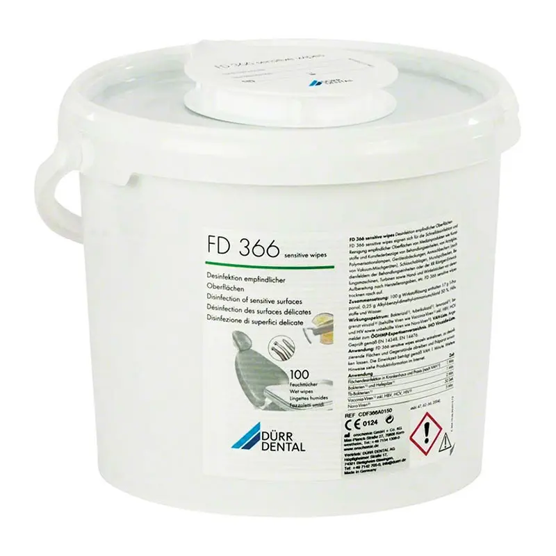 FD 366 Lingettes désinfectantes pour de surfaces sensibles boîte FD 366 Lingettes désinfectantes pour de surfaces sensibles boîte
