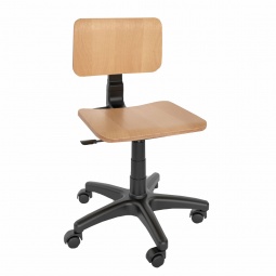 Black-bottom beech wood chair