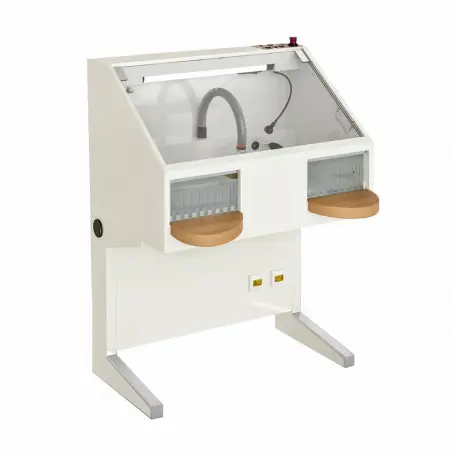 Cabinet pour le pré-traitement de la céramique