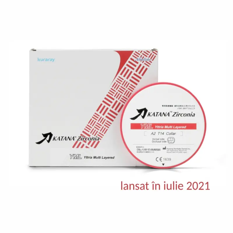 Katana YML 22mm zirconium discs Katana YML 22mm zirconium discs