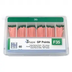 Cônes en gutta-percha 2Shape MicroMega