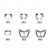 Brinker Hygenic Coltene dam clamps set of 6 pieces