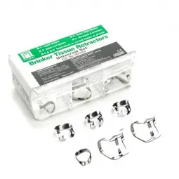 Pinces de digue Brinker Hygenic Coltene set 6 pièces