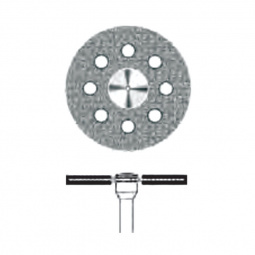 Disc diamantat montat pe mandrina D.350