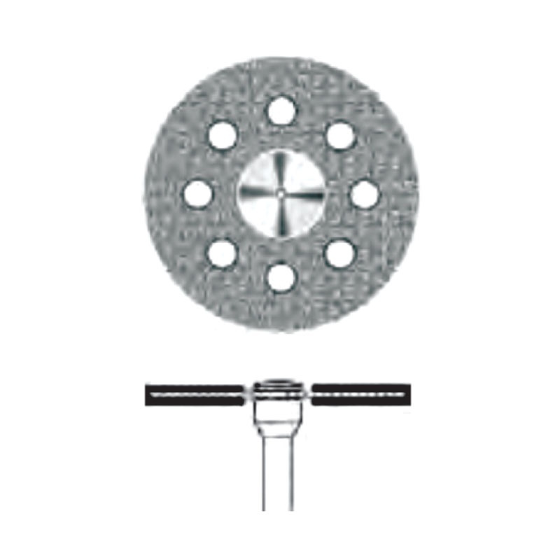 Disc diamantat montat pe mandrina D.350