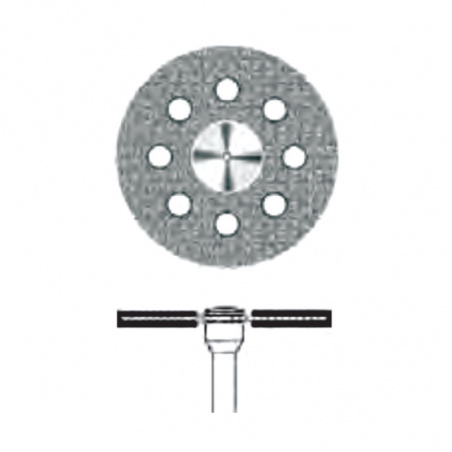 Disc diamantat montat pe mandrina D.350