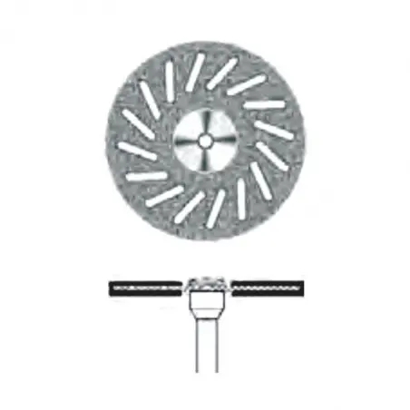Disc diamantat montat pe mandrina D.605