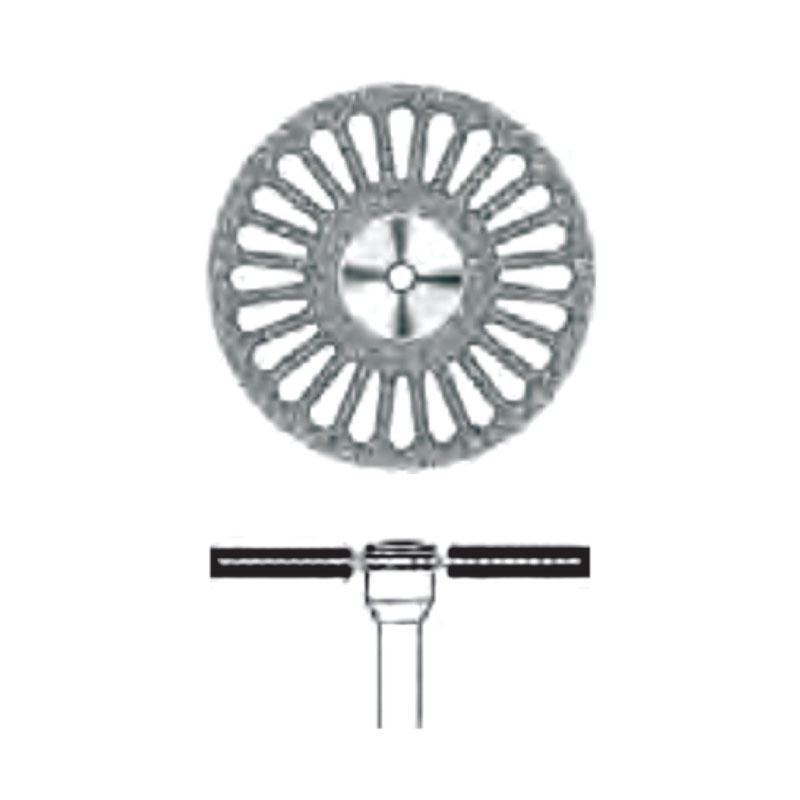 Disc diamantat montat pe mandrina D.405