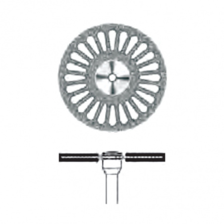 Disc diamantat montat pe mandrina D.405