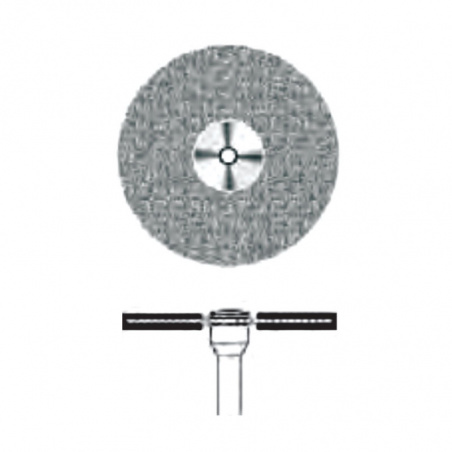Disc diamantat montat pe mandrina D.358