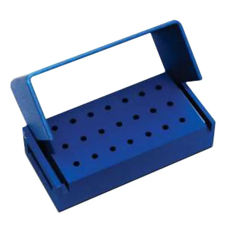 Microdont 21 holes aluminium turbine bur box Microdont 21 holes aluminium turbine bur box