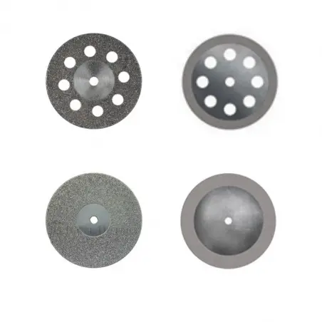 Microdont diamond studded disc